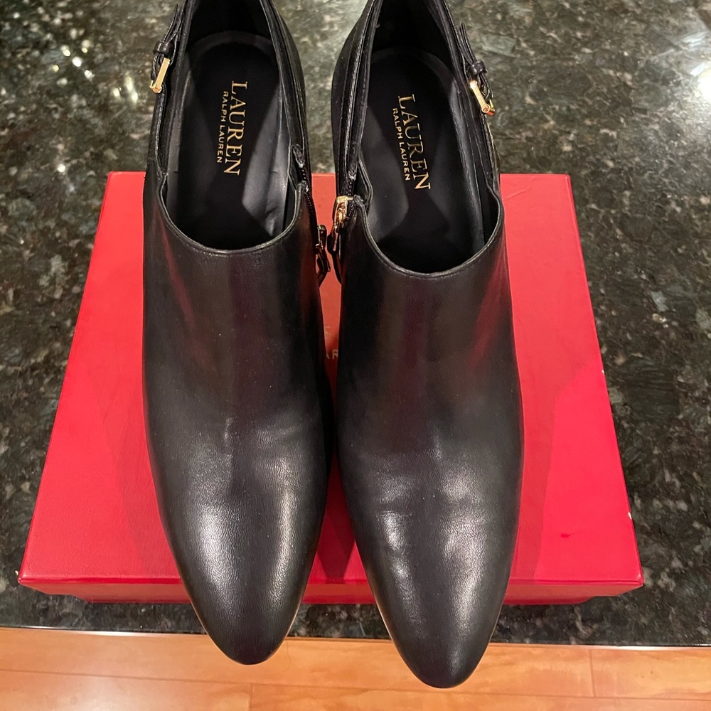 Ralph Lauren Black bootie